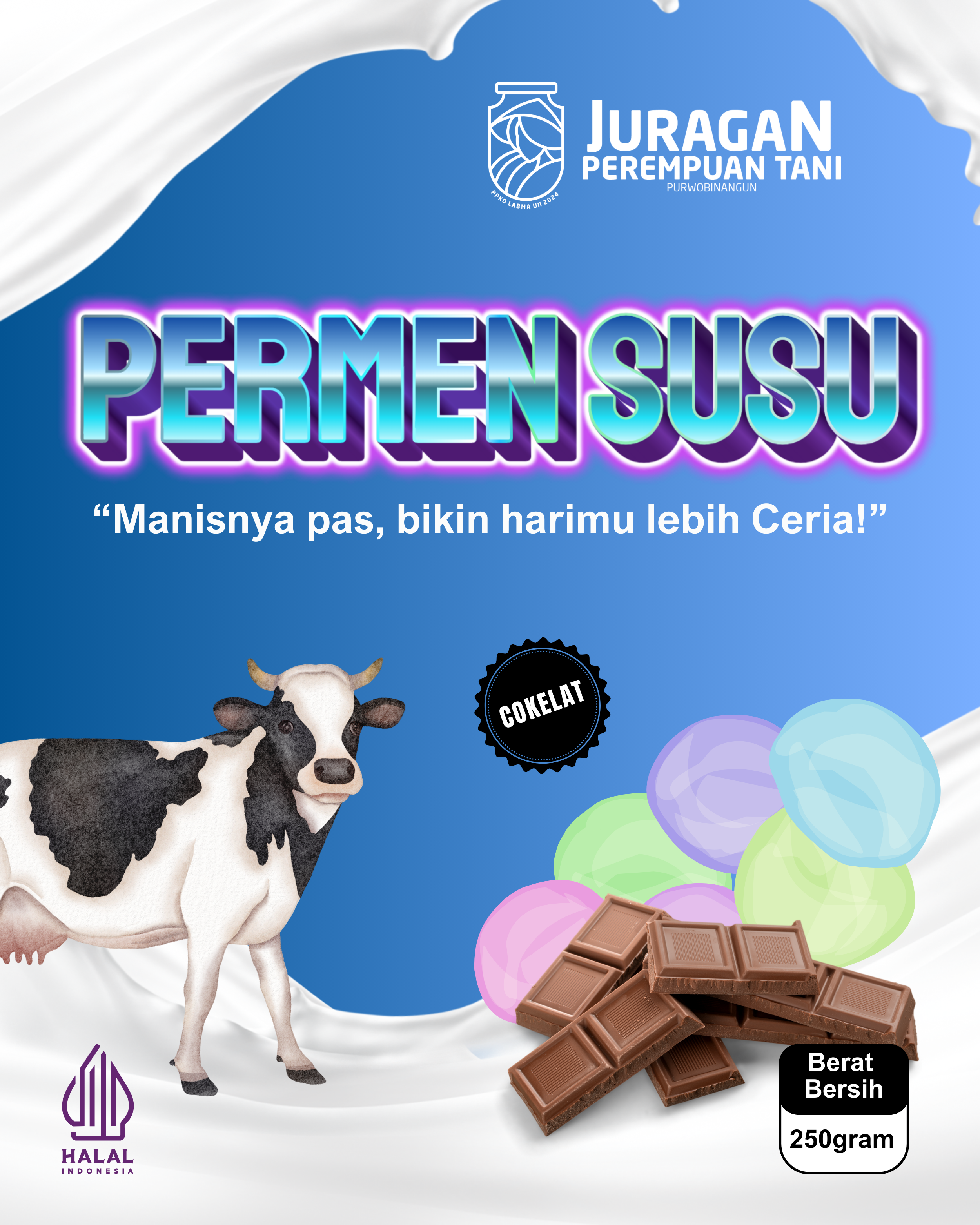 Permen Susu Cokelat