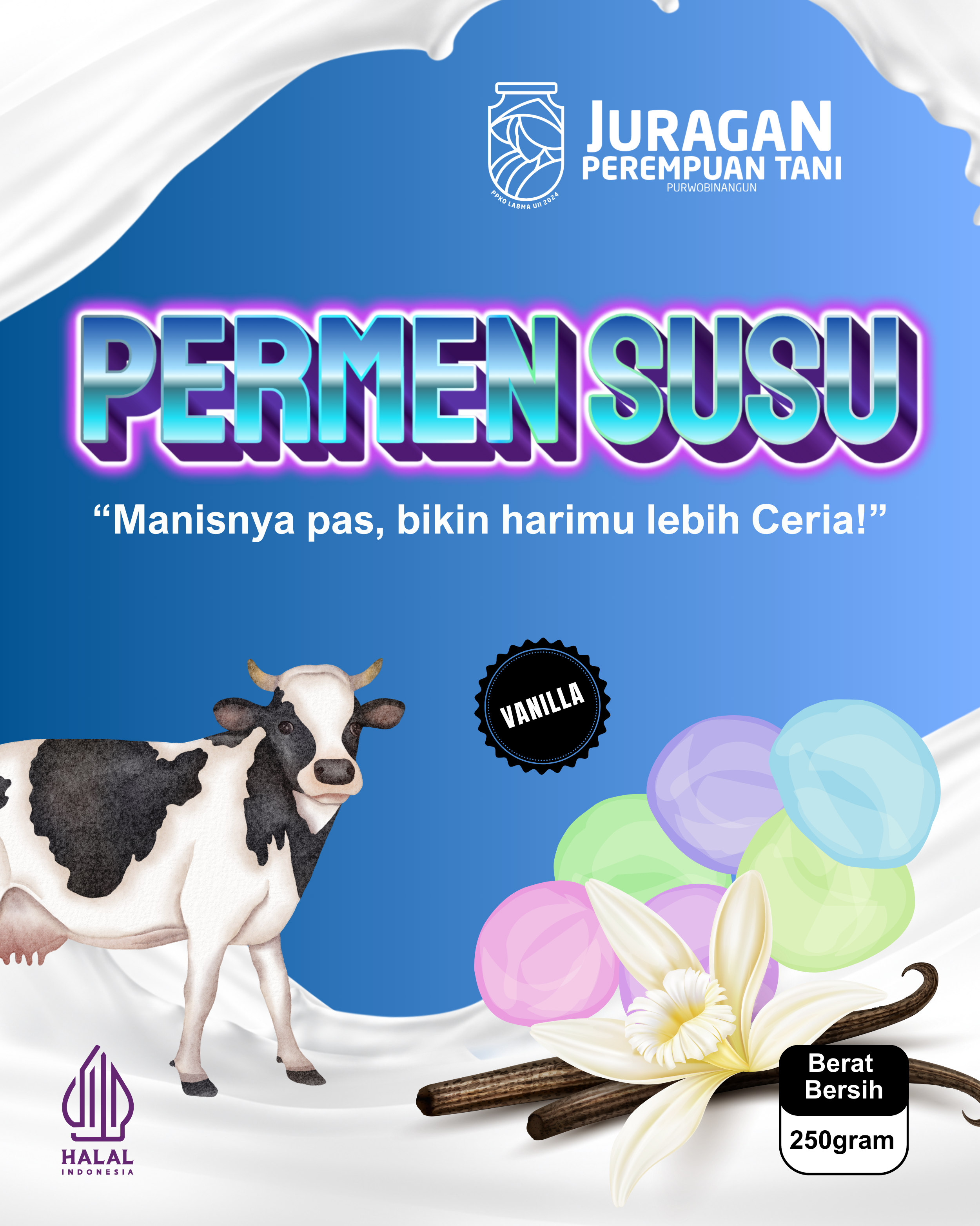 Permen Susu Vanilla